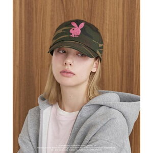 �v���C�{�[�C PLAYBOY PLAYBOY RHINESTONE 5PANEL CAP / �v���C�{�[�C �iCAMO (51)�j