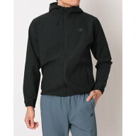 ニューバランス New Balance メンズ ウインドジャケット フーデットウーブンジャケット_ MJ62A457 （ブラ…