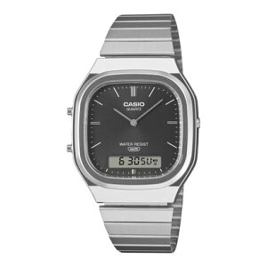 �J�V�I CASIO CASIO CLASSIC / AQ-240E-1AJF �i�u���b�N×�V���o�[�j