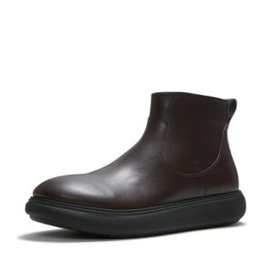 �t�B�b�g�t���b�v fitflop IQ-COMFF LEATHER ZIP ANKLE BOOTS �iChocolate Brown�j