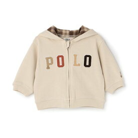 プティマイン petit main 【POLO BCS】耳付きパーカー （ベージュ）