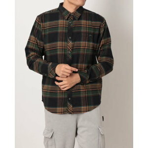 �r���{�� BILLABONG �����Y �A�E�g�h�A�J�W���A�� �����V���c WAVE WASHED FLANNELS COASTLINE FLANNEL BG012112 �iBLK�j