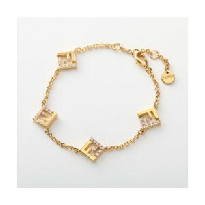 �t�F���f�B FENDI FENDI �u���X���b�g Forever Fendi Bracelet 8AL492 ATEP �iF089U/SOFT-GOLD+CRYSTAL�j