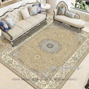 ペルシャ風 絨毯 ラグマット ペルシャ柄 室内 玄関マット リビングマット 高級 屋内 オリエンタル柄 総柄 風水 ペルシャ絨毯 ヴィンテージ カーペット レッド