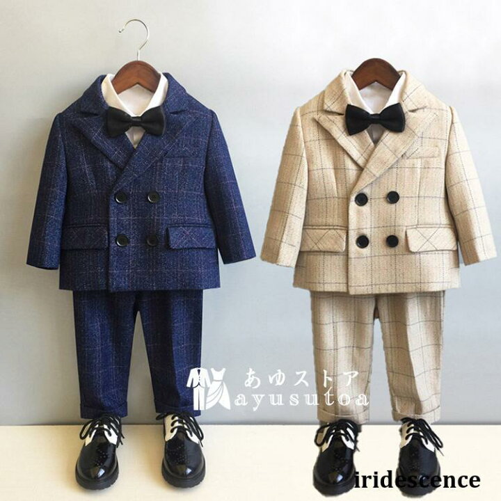 楽天市場】チェック柄 スーツ 5点セットアップ 子供服 キッズ ジュニア 