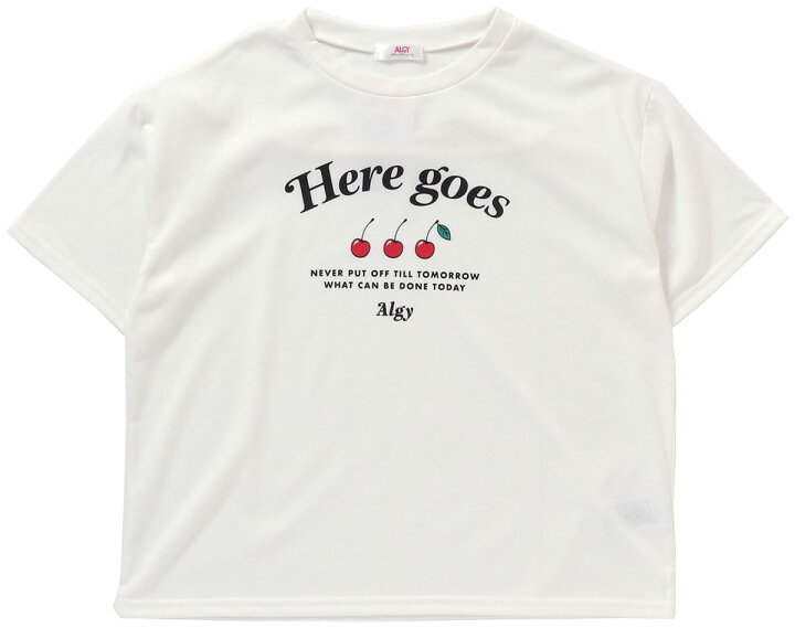 アルジー ALGY 後ろあきアソートプリントTシャツ 半袖tシャツ Tシャツ 半袖 女の子 キッズ ジュニア XXS XS S M 125-135cm 135-145cm 145-155cm 155-165cm トップス おしゃれ 春夏 女児 ガールズ 子供服 こども 送料無料 LOC SHOP アルジー・Tシャツ・ティーシャツ・ALGY