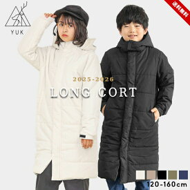【セール】洗える ベンチコート ジュニア 女の子 男の子 キッズ アウター 120cm 130cm 140cm 150cm 160cm おしゃれ ブランド ユック yuk ロングコート ジャケット 秋冬 子供用 バスケ サッカー スポーツ 超撥水 防風 中綿 ウィンドブレーカー スポーツ観戦 防寒 送料無料