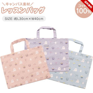 レッスンバッグ トートバッグ キャンバス 女の子 手提げ 絵本バッグ かばん 入園入学準備 キッズ おしゃれ 子供用 通園 幼稚園 保育園 小学校 ピンク ブルー ライラック 送料無料