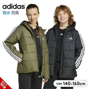 AfB_X ȃWPbg pfbgWPbg WjA LbY AE^[ H~ j̎q ̎q h  140cm 150cm 160cm adidas ȃWPbg  X|[c ϐ w wZ w 