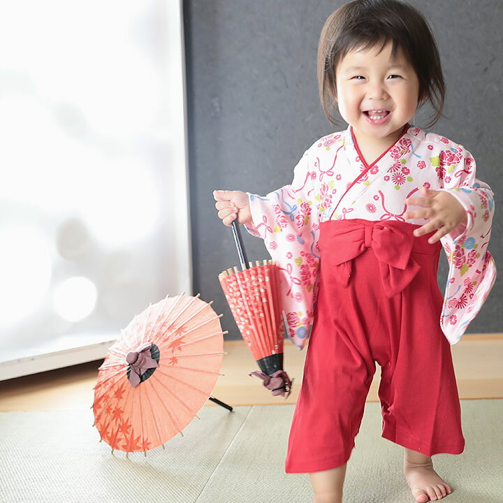 楽天市場 袴ロンパース 女の子 ひなまつり 衣装 60 70 80 90cm 赤ちゃん ベビー お食い初め 袴ロンパース ひなまつり お宮参り お食い初め 服 初節句 着物 ベビー服 袴カバーオール 卒業式 一生餅 百日祝い 結婚式 子供 衣装 フォーマル 出産祝い 和服 100日祝い 送料無料
