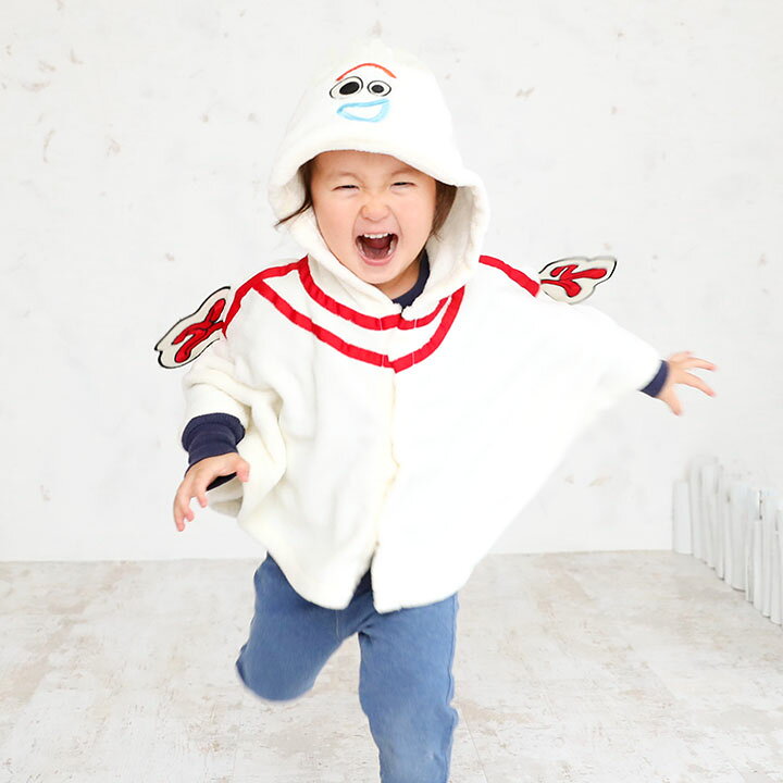 楽天市場 ディズニー コスチューム あったか ボアケープ 男の子 女の子 70cm 80cm 90cm 95cm 100cm 110cm 1cm オラフトイストーリー4 フォーキー ロッツォ ミニー ドナルド サリー プーさん コスチューム コスプレ なりきりグッズ 仮装 Disneyトイストーリー 送料無料