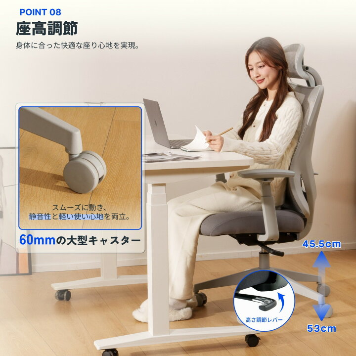 楽天市場】☆25%offクーポン配布 4/20迄☆ オフィスチェア 