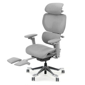 【12月20日入荷予定・予約販売】 オフィスチェア FlexiSpot C7 Morpher 【無料組立設置】 デスクチェア メッシュ ランバーサポート 5Dアームレスト ハイバック リクライニング ヘッドレスト フットレスト アームレスト 肘付き ブラック グレー おしゃれ オットマン付き