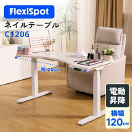 デスク 120 FlexiSpot E7 昇降デスク 電動 ネイルテーブル 昇降 昇降式テーブル 電動昇降デスク パソコン…