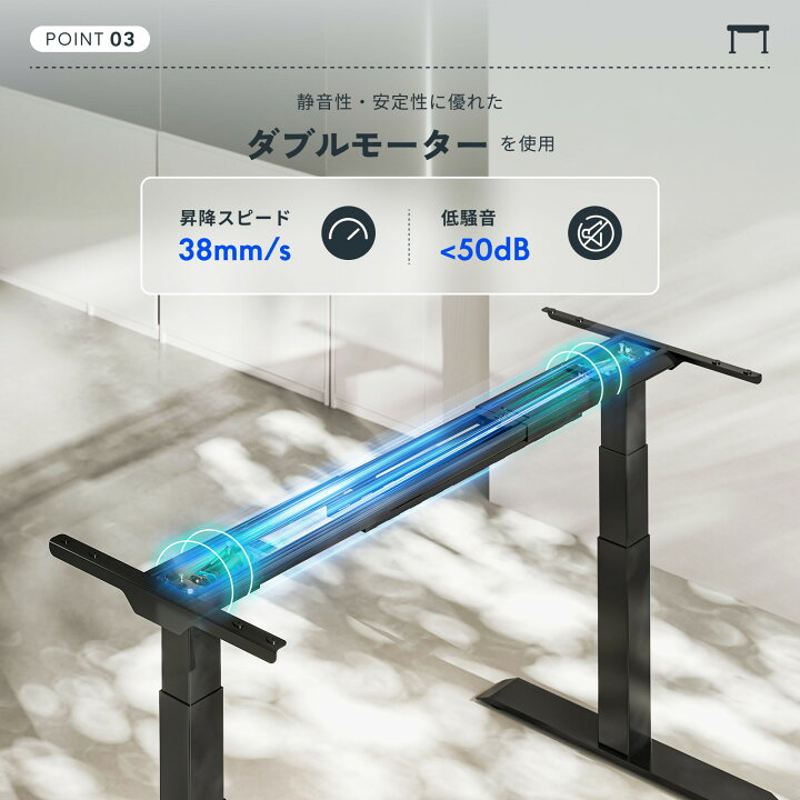 楽天市場】【8/28入荷予定·予約販売】 昇降デスク 電動 FlexiSpot E7 