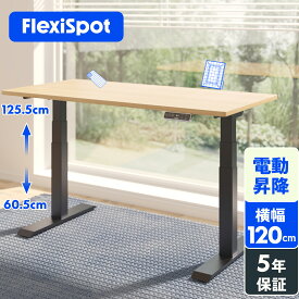 ★25%オフクーポン配布中！4/22迄★ デスク 120 FlexiSpot E7 昇降デスク 電動 オフィスデスク 昇降 昇降式テーブル 電動昇降デスク パソコンデスク 高さ調節 幅120cm 奥行60cm 昇降式デスク 伸長 昇降テーブル 昇降式 デスク 電動デスク 電動昇降 スタンディングデスク