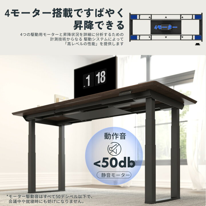 楽天市場】昇降テーブル 昇降デスク 電動 昇降式テーブル ダイニング 