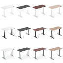 FlexiSpot オフィスデスク 電動昇降デスク 昇降テーブル スタンディングデスク 天板140*70cm四色選択 脚部三色選択可能