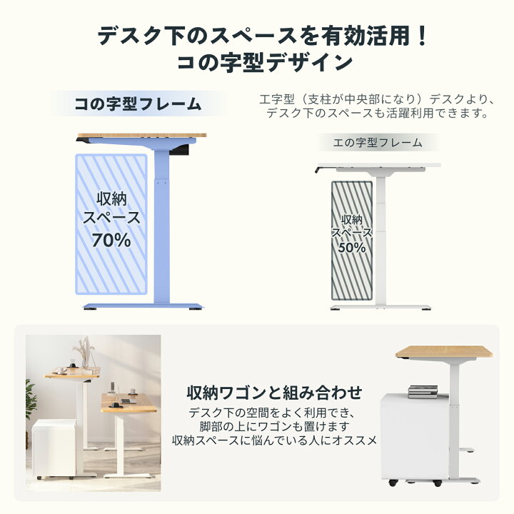 楽天市場】昇降デスク 電動 昇降 FlexiSpot E9 オフィスデスク 組立 