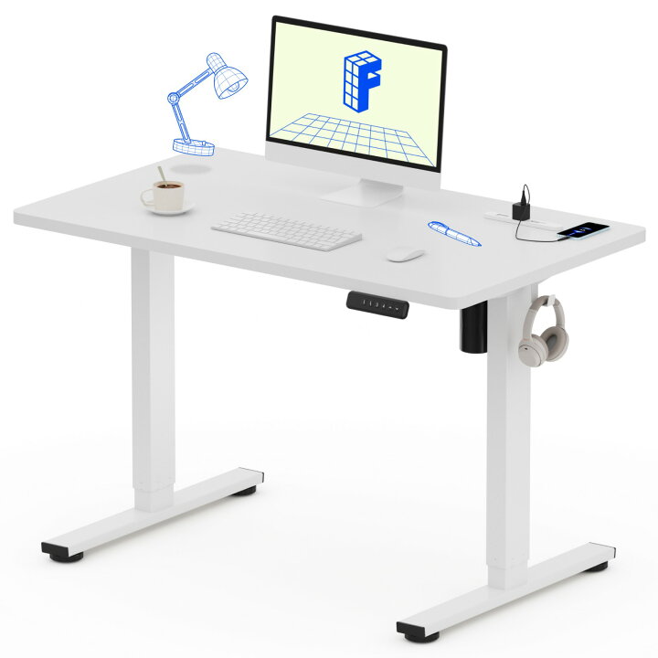 楽天市場】昇降式デスク 電動 コンセント付き Flexispot EF1 Pro 電動 