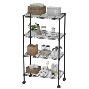 スチールラック ラック FlexiSpot CJ1 収納ラック 3段 4段 5段 スチールシェルフ メタルラック 奥行35 スリム 35 おしゃれ スチールシェルフ シェルフ キッチンラック レンジラック 省スペース 隙