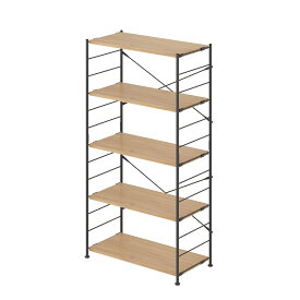 ラック 木製 ウッドラック キッチンラック 収納ラック 幅80 スチールラック FlexiSpot CJ7 ウッドシェルフ レンジラック オープンラック 収納棚 3段 5段 棚板木製 奥行37.5 スリム おしゃれ シェルフ 省スペースすき間 収納 棚