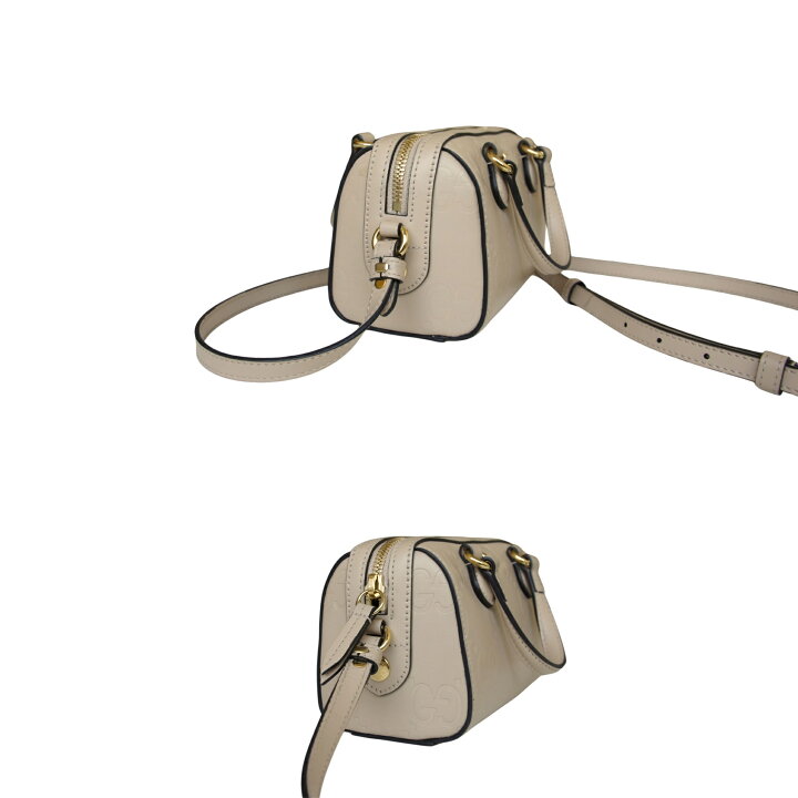 楽天市場】【新品未使用品】GUCCI グッチ エンボス ショルダーバッグ 