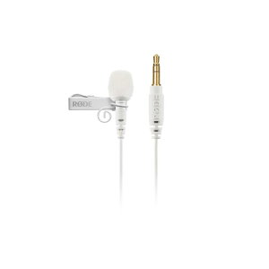 RODE Microphones [h}CNtHY Lavalier GO white 3.5mm TRS xA}CN LAVGOW