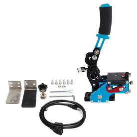 Artudatech ハンドブレーキ PC PS4 PS5 14 ビット PS4/PS5 USB3.0 SIM ハンドブレーキレーシングゲームステアリングホイールスタンド 適用Thrustmaster T300RS サイドブレーキ シフター ハンドルコン