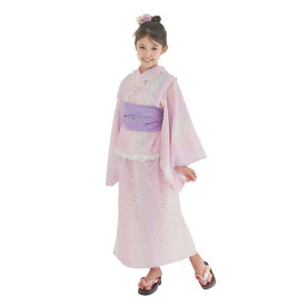 [NISHIORI] 浴衣 女の子 セパレート 3点セット 浴衣ドレス 子供服 キッズ 二部式 ゆめかわ 簡単着付け
