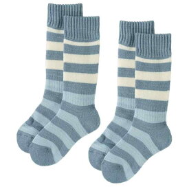 VAXPOT(バックスポット) スキーソックス 2足組 キッズ ジュニア 【パイル編み 足首サポート ソフト仕上げ】 VA-1751