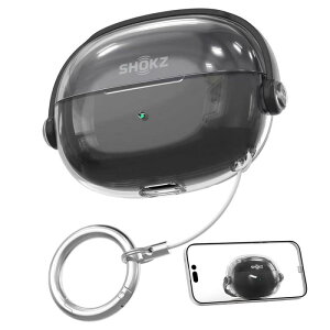 Shokz OpenDots ONE�p�̃P�[�X �J�o�[ ���b�N�@�\ ���������� �N���A�P�[�X TPU �y�� LED���C�g���� �ی�J�o�[ OpenDots ONE���C�����X�C���z���ی�P�[�X �J���r�i/�X�^���h�@�\�t��