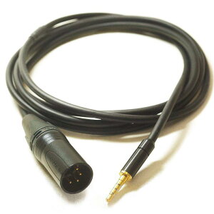 Bispa ���P�[�u�� �t-KouUCWBHP-4MX4 �y3.5mm-4�Ɂ�XLR-4PIN�z