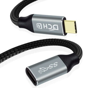 DCHAV USB Type-C ���� �P�[�u�� PD 100W 20V 5A ���}���[�d 4K 60Hz �f���o�� USB C ���X USB C �I�X �ϊ� �G�N�X�^���_�[ USB3.1 Gen2 10Gbps �����f�[�^�]�� �i�C�����҂� �X�}�z �^