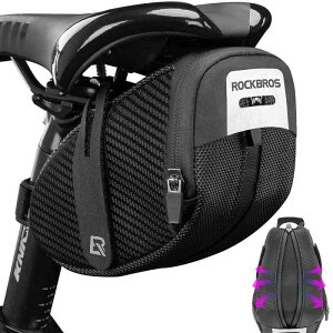 ROCKBROS �T�h���o�b�O ���]�� ���]�ԃo�b�O ���[�h�o�C�N �e�ʊg���\ �ώ� �h�J �R���p�N�g �y�� �����֗� ���ˍޕt�� �������[