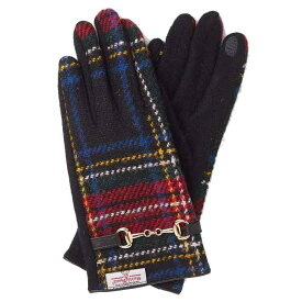 [7th HEAVEN] 【ハリスツイード】 HARRIS TWEED レディース スマホ対応 手袋 ニット ビット AY-19AA0485