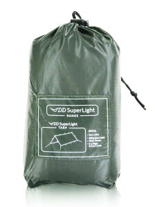 DD SuperLight Tarp �X�[�p�[���C�g �^�[�v �y�ʂŃR���p�N�g �n�����b�N�V�F���^�[�ɂ��œK (Olive green) [���s�A���i]