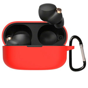 YAODLE WF-1000XM4 �p�P�[�X �Ή� SONY WF-1000XM4 �t��V���R�� �P�[�X �\�j�[ WF-1000XM4 �p�ی�J�o�[ �ی�P�[�X �ϏՌ��� �h���h�o �y�ʏ��^ �����h�~ �����[�d�\ �j�����p �ی�P�[�X �J���r�i�t