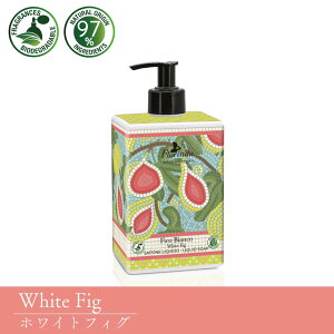 石鹸 液体 いい香り ボディソープ ハンドソープフロリンダ フレグランスソープ500mlハンドメイド イタリア製 植物性100%シトラス ホワイトフィグ ピンクリリー レモン ローズ ストロベリー