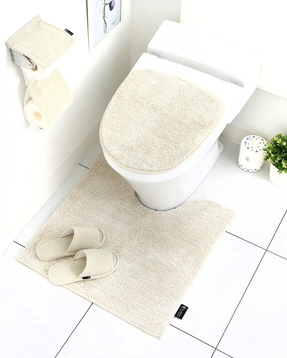 楽天市場】トイレマット 綿100％ 標準 日本製 おしゃれ 北欧 かわいい 