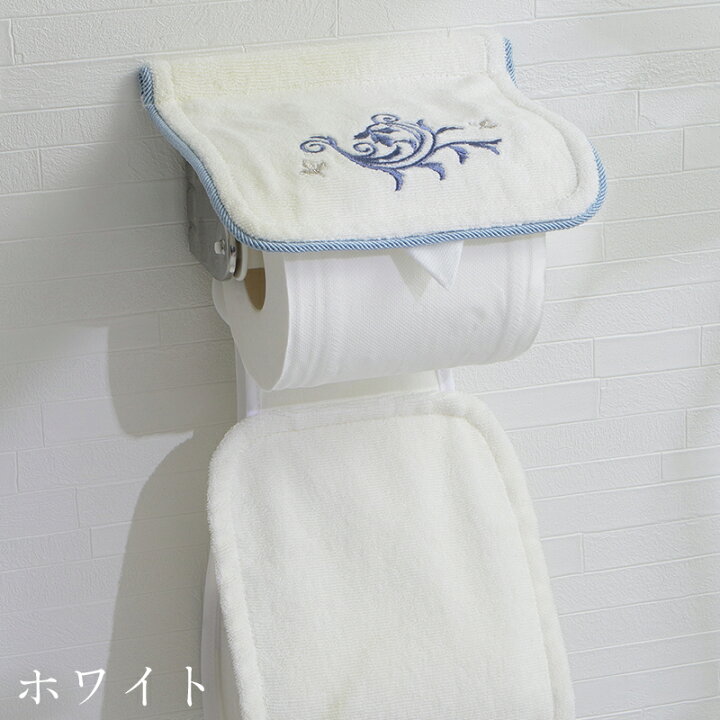 赤くま　トイレットペーパーホルダーカバー