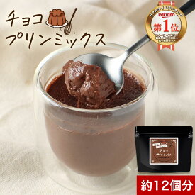 チョコプリン の素 糖質制限 卵不使用 砂糖不使用 手作り ココア プリン ミックス ロカボ 粉末 120g (約12個分) パウダー チョコレート お菓子作り スイーツ デザート ダイエット 大容量 送料無料 ホワイトデー ふとらんどう