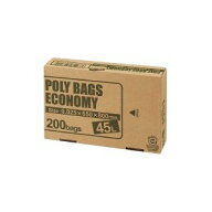 【在庫処分】オルディ ポリバッグ エコノミー BOX 45L 0.025mm 乳白半透明 200枚 PBE-W45-200 ゴミ袋 ご…