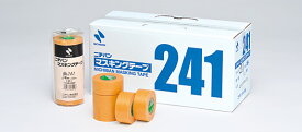 ニチバン　マスキングテープ ＃241　茶　40mm×18M　【1箱30巻入】（マスキング　紙テープ　塗装　車両用　建築塗装　養生用　格安　養生）