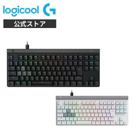 Logicool G ゲーミングキーボード G515 RAPID TKL ラピッドトリガー 有線 テンキーレス 薄型 ロープロファイル 日本語配列 押下圧 35g 磁気式アナログスイッチ LIGHTSYNC RGB メカニカル windows G515-TKL-RTBK G515-TKL-RTWH 2年間無償保証