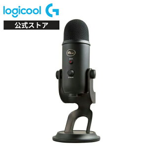 Logicool G Blue Yeti i USB RfT[ }CN CGeB ubNAEg ubN&eB[ ~bhiCgu[ Vo[ zCg BM400 Xg[~O zM PS4 PS5 Q[~O {CX`b