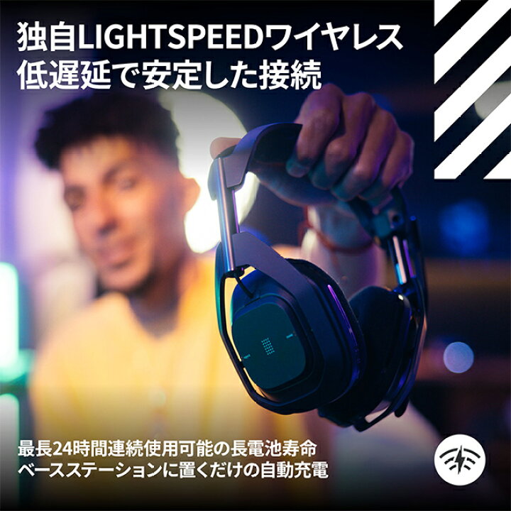 楽天市場】Logicool G ゲーミングヘッドセット ASTRO A50 X LIGHTSPEED 