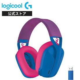 Logicool G ゲーミングヘッドセット LIGHTSPEEDワイヤレス G435 Bluetooth 165g 超軽量 デュアルビームフォーミングマイク Dolby Atmos対応 PS5 PS4 PC スマホ G435BK G435BL G435WH 国内正規品 2年間無償保証