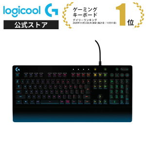 Logicool G Q[~OL[{[h L G213r p[Xg {z u L[{[h É LIGHTSYNC RGB Ki 2NԖۏ