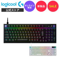 【新製品】【SALE】Logicool G G316 X 98 有線ゲーミングキーボード リニア 8000Hz ホットスワップ 静音 …